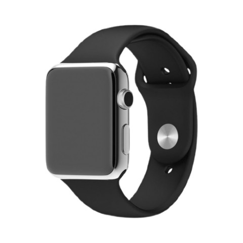 Ремешок для Apple watch 42/44/45mm Sport Band S/M Black